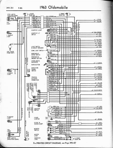 Oldsmobile wiring diagrams - The Old Car Manual Project