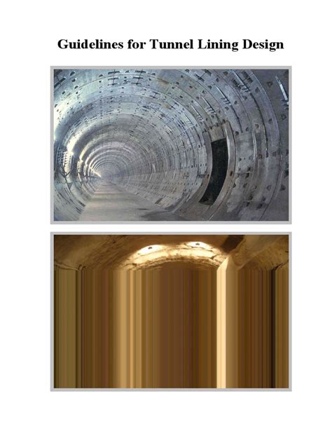 102343358 Guide Lta Tunnel Lining Designpdf Tunnel Bending