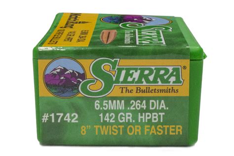 Sierra Bullets 65mm 264 142 Gr Hpbt Matchking 100box Vance Outdoors