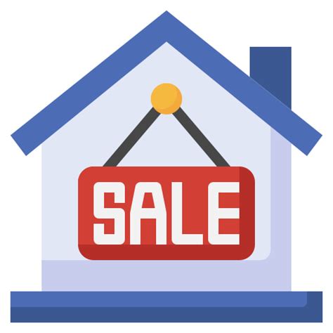House For Sale Free Buildings Icons