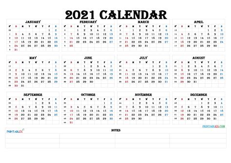 2021 Calendar With Week Numbers Printable Free