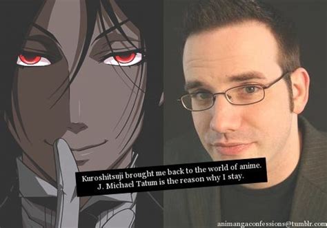 Entertainment who provides voices for a number of english versions of japanese anime series and video games. J. Michael Tatum is awesome! | Black Butler | Pinterest | Black butler, Butler and Voice actor