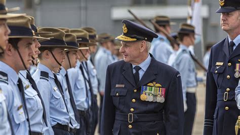 Australian Air Force Cadets Promotions Courses Parade In