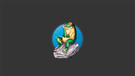 Frog Simple Simple Background Nature Wallpaper Resolution3840x2160