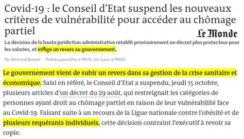 Après un test positif ? » VICTOIRE pour les Vulnérables Covid-19