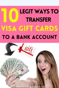 Give them out to friends instead of cash or gifts. 10 Legit Ways to Transfer Visa Gift Cards to Bank Accounts