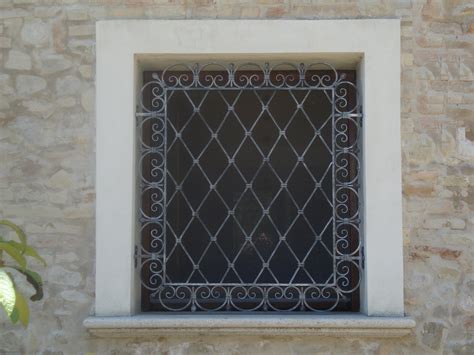 Wrought Iron Grilles And Protections Gates Grille For Window Fencing