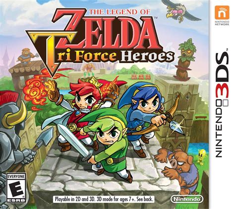 The Legend Of Zelda Triforce Heroes Nintendo 3ds Nintendo 3ds