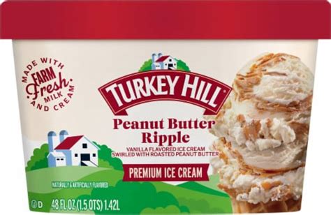Turkey Hill Peanut Butter Ripple Ice Cream Fl Oz Frys Food Stores