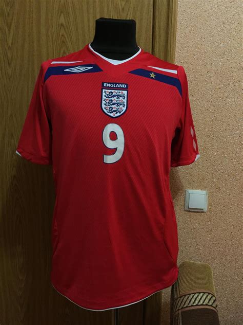 Genuine nike shirts as worn by kane, ali, walker & company. England Away football shirt 2008 - 2010. Added on 2017-07-05, 20:11