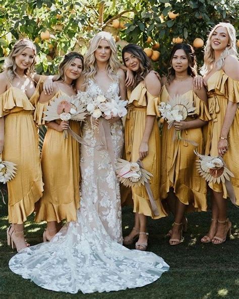 10 Gorgeous Fall Bridesmaid Dress Ideas Autumn Bridesmaid Dresses