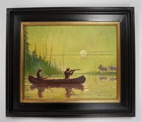 Sold At Auction Scott Mcdaniel Scott Mcdaniel 1926 2012 Framed Oil