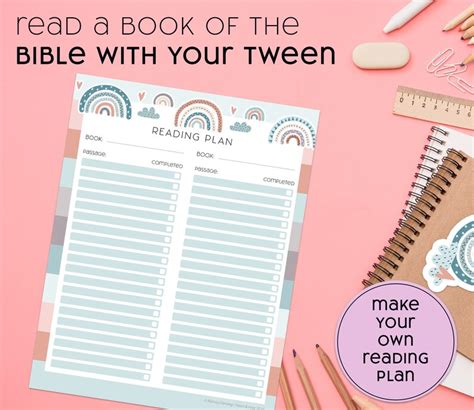 Tween Digital Bible Kit Printable Devotional For Girls Etsy