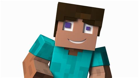 3d Minecraft Steve Character Cgtrader