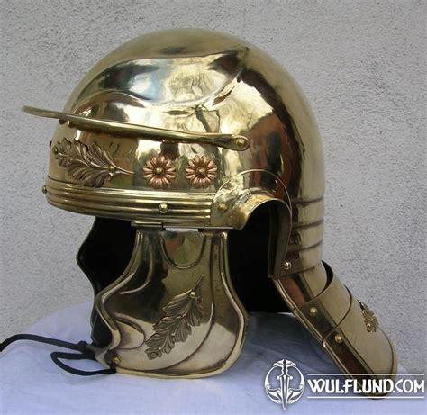 Imperial Gallic Helmet Brass Functional We Make History Come Alive