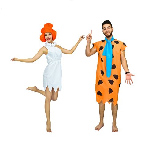 Hot Sale Fred And Wilma Flintstone Groups Couples Sexy Cosplay