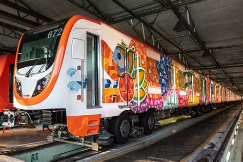 Flottenerneuerung In Mexiko Stadt 10 Neue Züge Zum 50sten Geburtstag