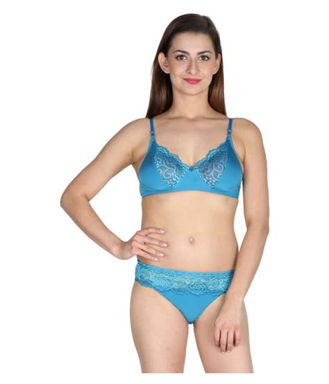 Buy Urbaano Satin Bra And Panty Set Online At Best Prices In India Snapdeal