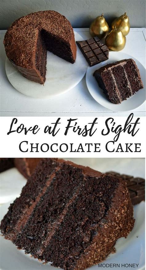 It's almost as easy as a box mix cake, but tastier! The BEST chocolate cake recipe out there. Rich, moist cake ...