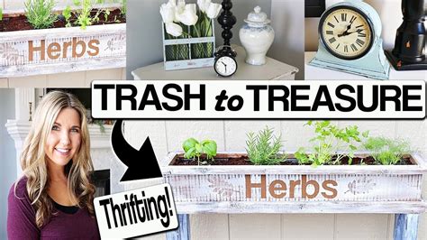 Here is a quick overview of what are the most abundant and best things to shop for in thrift stores for your beautiful home. Upcycle Thrift Store Home Decor ⭐ DIY Makeover - YouTube