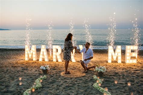 Crete Marriage Proposal On The Beach Weddings In Crete