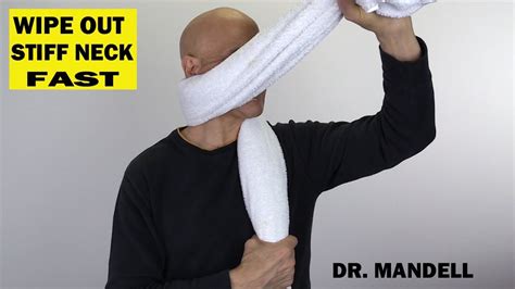 Wipe Out Stiff Neck Fast Dr Alan Mandell Dc Youtube