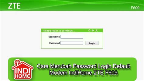 Cara paling mudah menurut penulis cara pertama. Zte F609 Default Password : Kumpulan Password Username ...