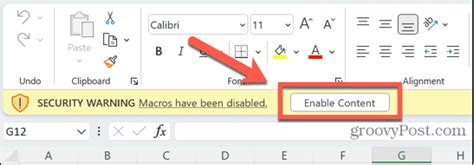 How To Enable Or Disable Macros In Excel