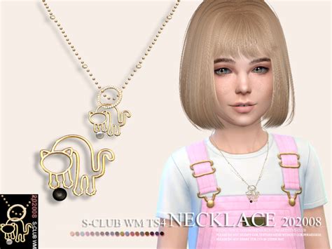 S Club Ts4 Wm Necklace 202008 The Sims 4 Catalog
