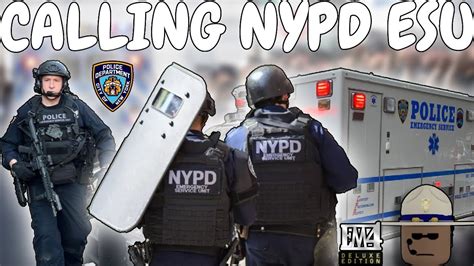 CALLING NYPD ESU TEAM Em NYC Mod YouTube