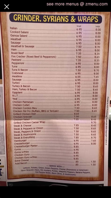 Online Menu of Holiday Pizza of Auburn Restaurant, Auburn