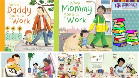 When Mommy And Daddy Go To Work Book Set Youtube