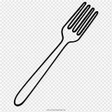 Fork Ausmalbild Cutlery Coloring Plate Drawing Line Pngwing sketch template