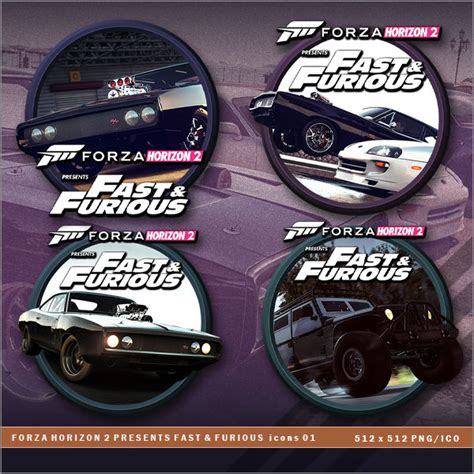Forza Horizon 2 Presents Fast And Furious Icons By Brokennoah On Deviantart