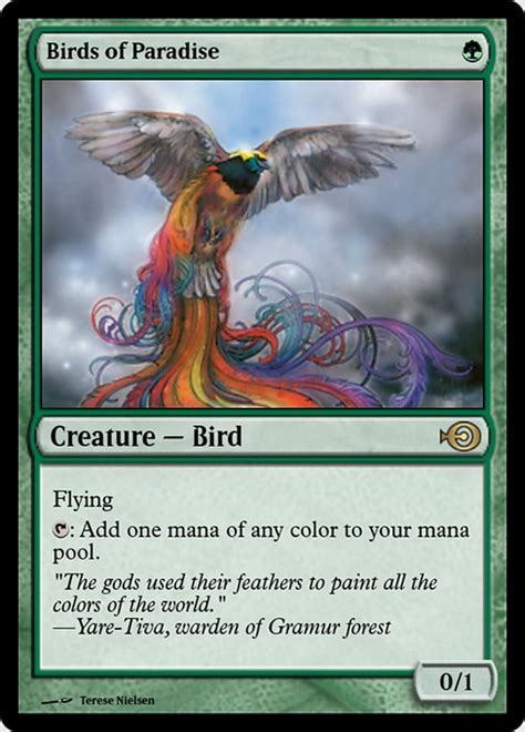 Birds of Paradise - Magic Online Promos - MTG Print