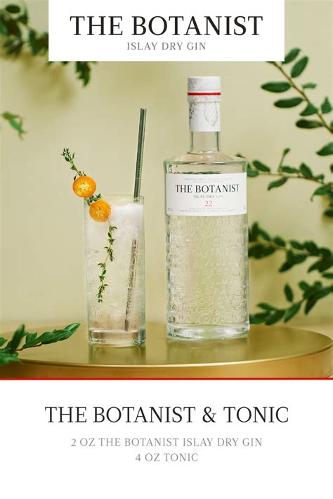 the perfect gin and tonic from the botanist dry gin perfect gin and tonic gin