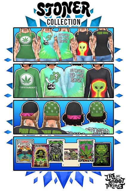 My Sims 4 Blog Stoner Collection By Thesnootprincecc
