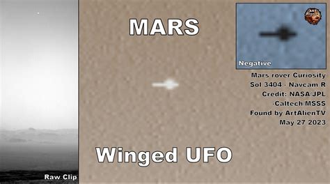 Mars Winged Ufo Spotted Spy Drone Artalientv K