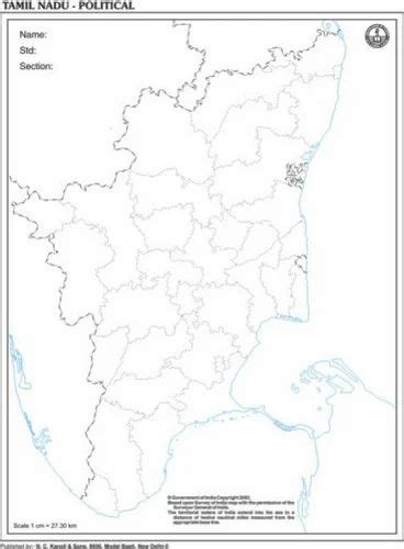 Outline Map Of Tamilnadu Tamil Nadu Free Map Free Blank Map Free Images