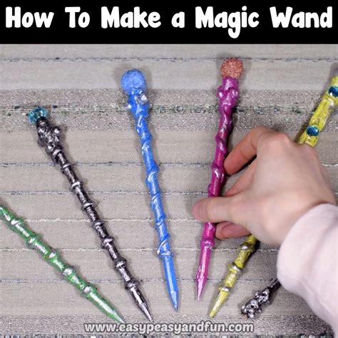 How To Make A Magic Wand Diy Magical Wands Craft Artofit