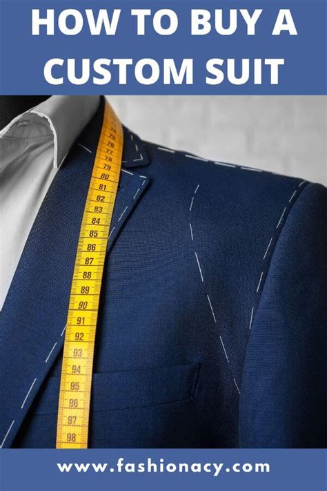 How To Buy A Custom Suit Online And In Store