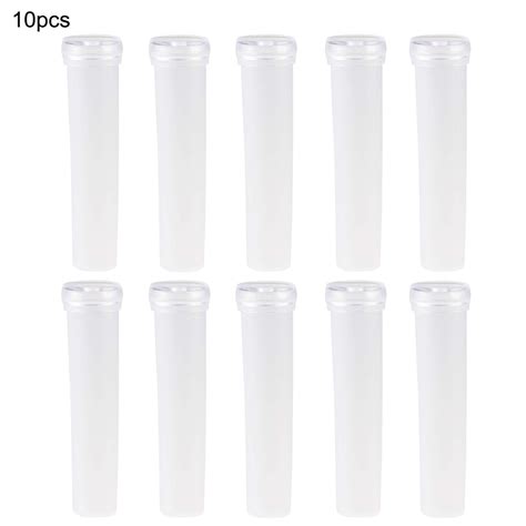 10 Pcs Rose Flower Tubes Floral Water Tube Vials Plastic Tubes With