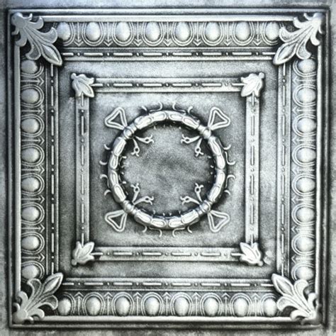 Styrofoam ceiling tiles are one of the many types of decoration options. R47 STYROFOAM CEILING TILE 20X20 - ANTIQUE SILVER ...