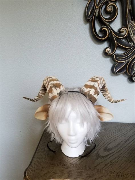 New Arrival Ram Horns Headband 3d Printed Cosplay Comicon Etsy
