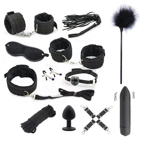 Sex Toys For Couples Exotic Accessories Nylon Bdsm Sex Bondage Set Sexy Lingerie Handcuffs Whip