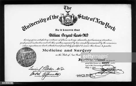 Medical Diploma Nobody Photos And Premium High Res Pictures Getty Images