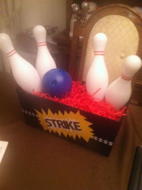 Bowling Party Centerpiece Bowling Party Decorations Golf Birthday