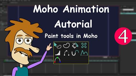 Moho Animation Tutorial Paint Tools In Moho Youtube