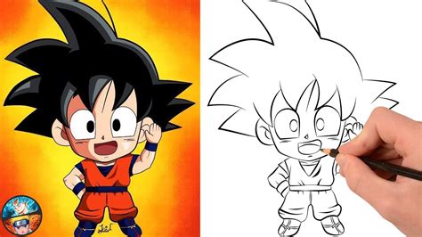 Escribir Perversión Derrocamiento Dibujos De Goku Para Dibujar Inundar