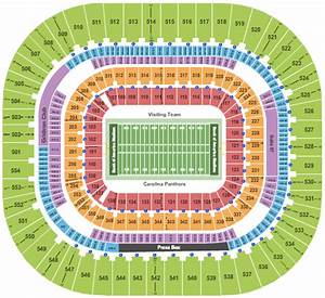 Bank Of America Stadium Seating Chart Rows Seat Numbers And Club Seats